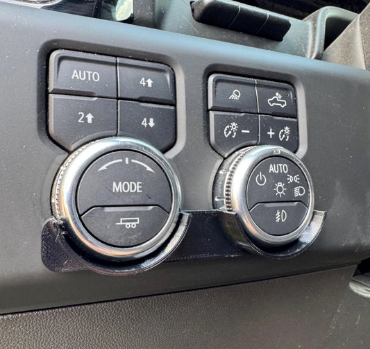Dial Switch Guard for 2022.5-2026 GMC Sierra